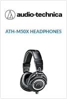 Go to product page for Audio-Technica ATH-M50x Headphones