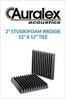 Go to product page for Auralex Studiofoam Wedgie Tile (Single)