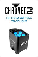 Go to product page for Chauvet DJ Freedom Par Tri-6 Stage Light